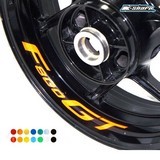 8 X Custom Inner Rim Decals Wheel Reflective Stickers Stripes Bmw F 800Gt